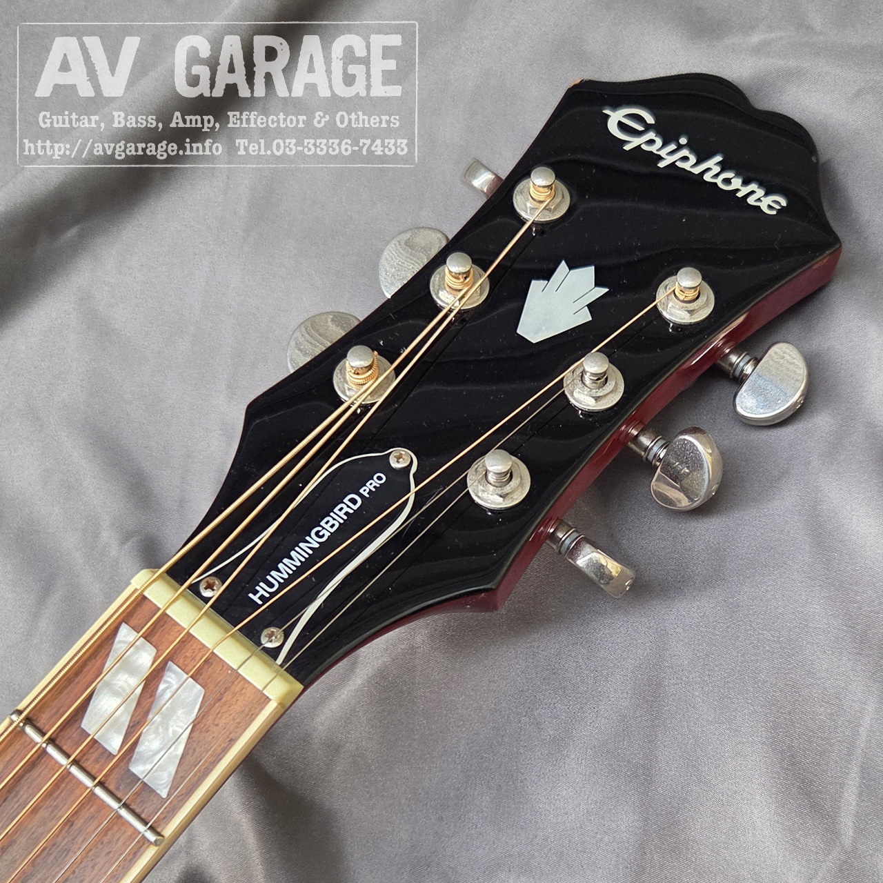 Epiphone Hummingbird Pro 2020年製 スプルース単板トップ（中古