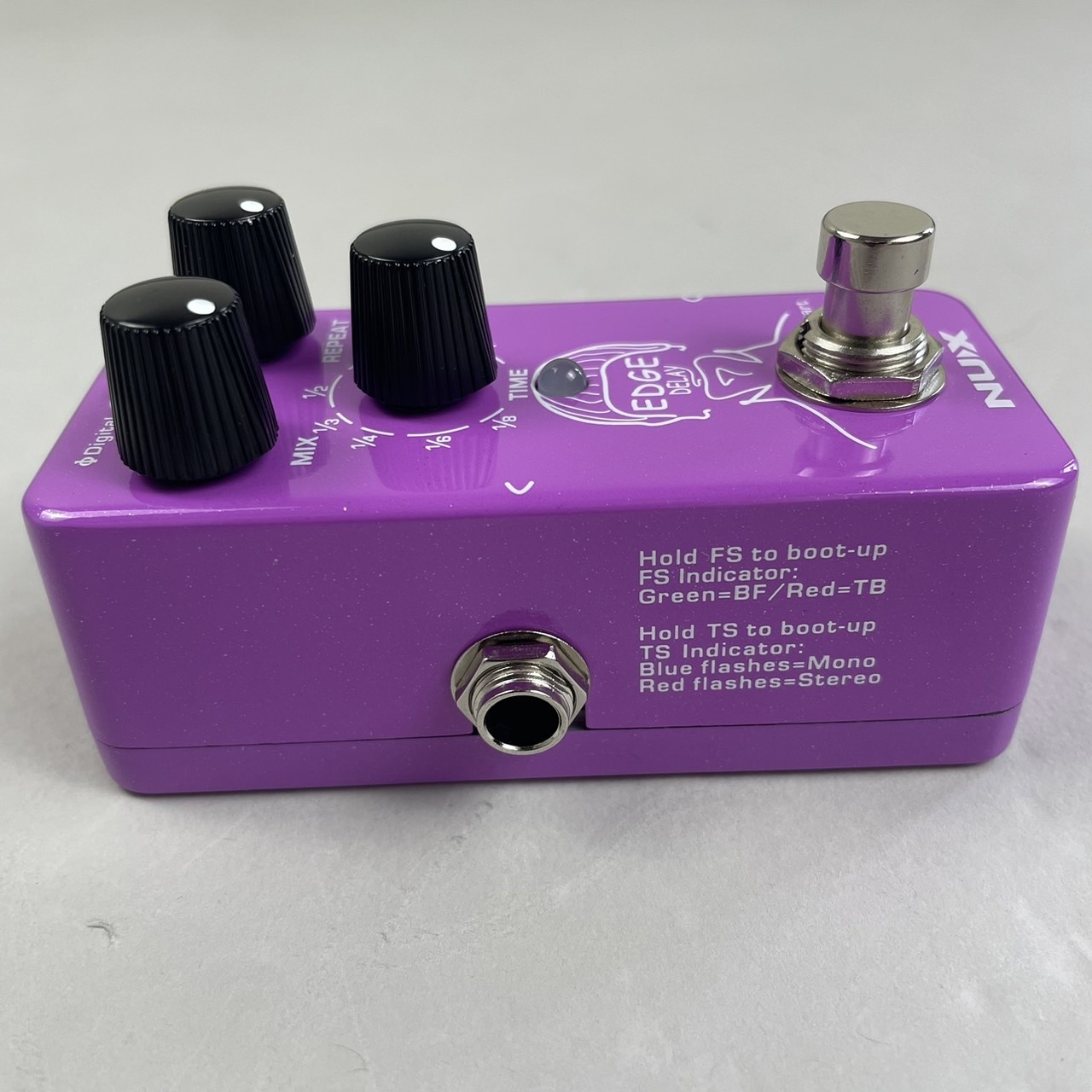 NUX EDGE DELAY ディレイエフェクター NUX NDD-3 Edge Delay Pedal | zZounds