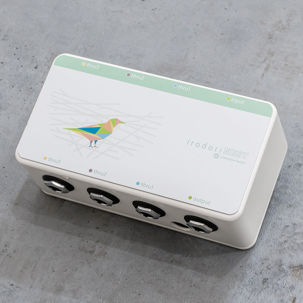 Limestone Audio irodori White ブースター 限定 Limetone Audio ( ライムトーン オーディオ ) irodori 送料無料