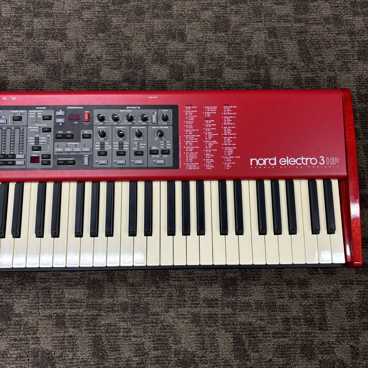 Nord Nord Electro 3 HP【現物画像】※ジャンク品（中古/送料無料