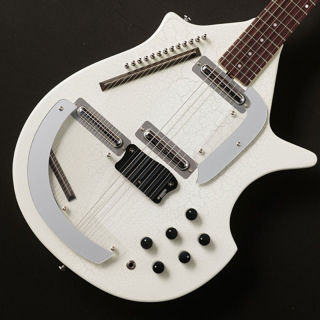 STARS Guitar Sitar (White) エレクトリック ギター シタール