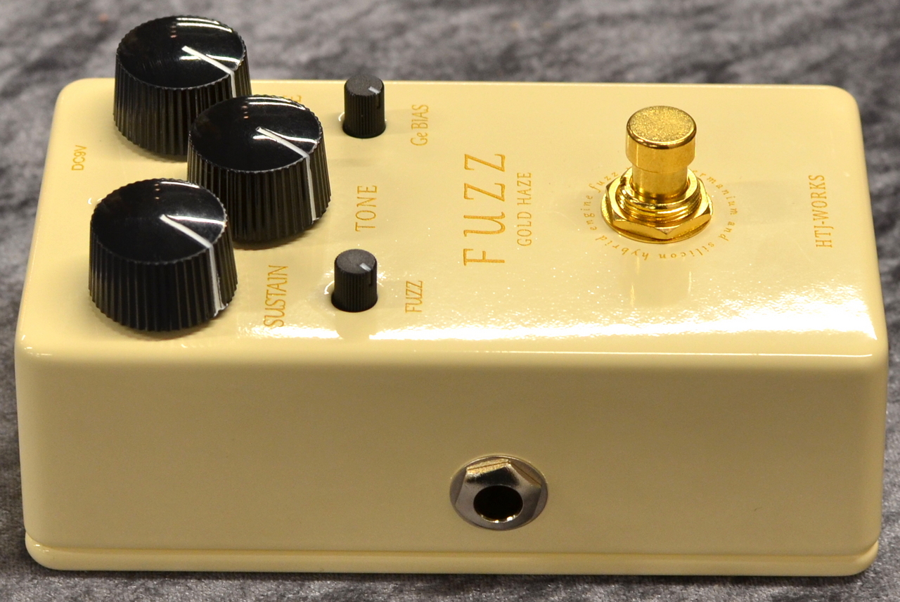 HTJ-WORKS GOLD HAZE FUZZ -Gelmanium & Silicon engine ～Cream White