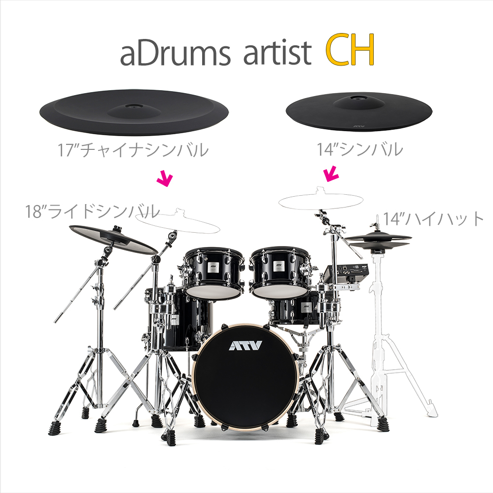 ATV / aDrums artist 【連休限定大幅値下げ】