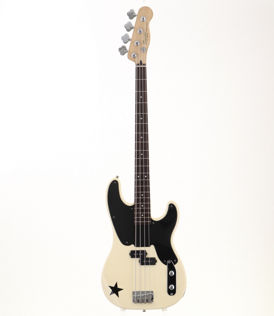 Squier by Fender Mike Dirnt Precision Bass Arctic White