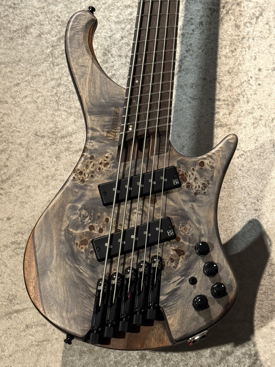 Ibanez EHB1505MS -Black Ice Flat-【超軽量ヘッドレス】【3.16kg