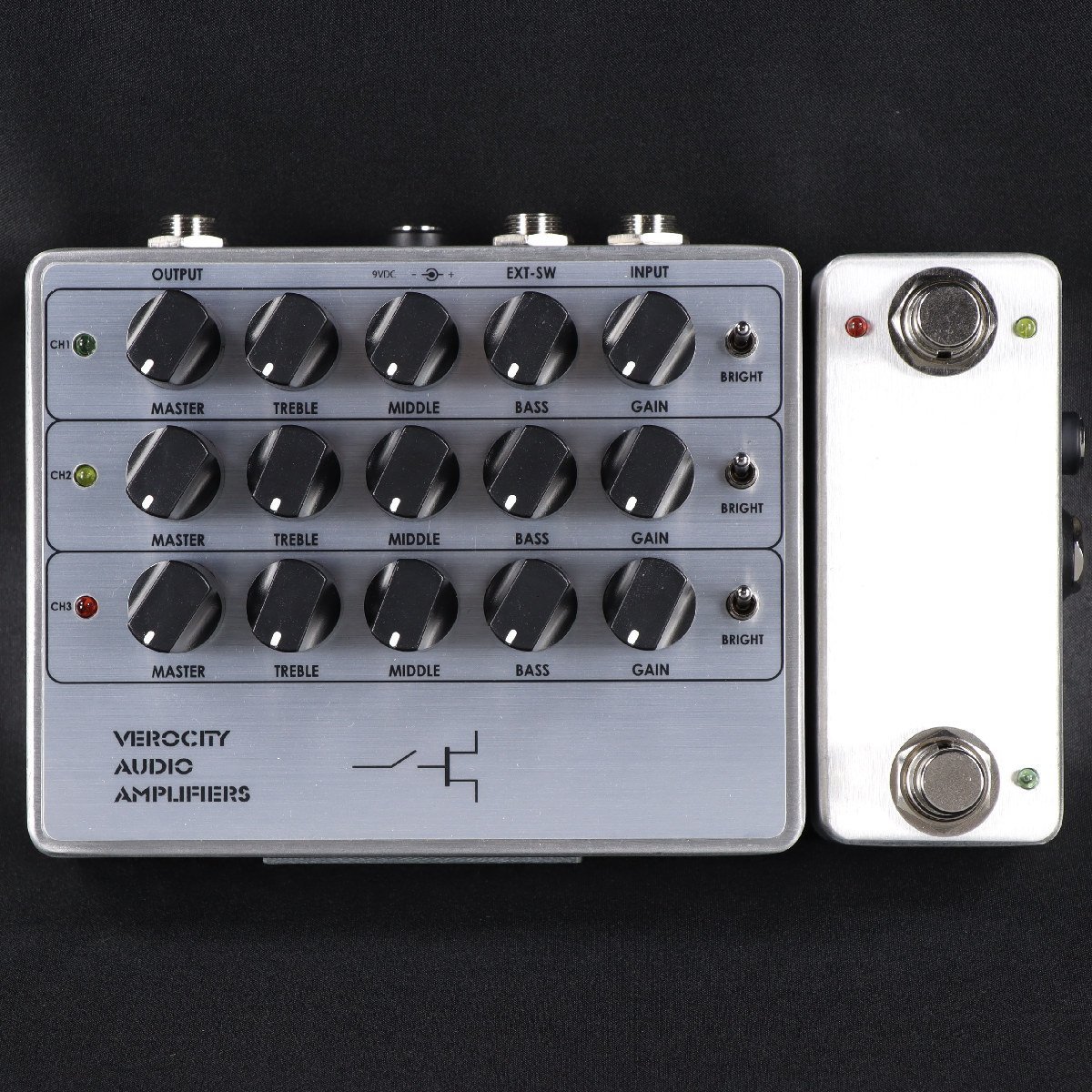 Fulltone テープエコー　フットスイッチ×2、ETC-1×3個セット Fulltone テープエコー フットスイッチ×2、ETC-1×3個セット