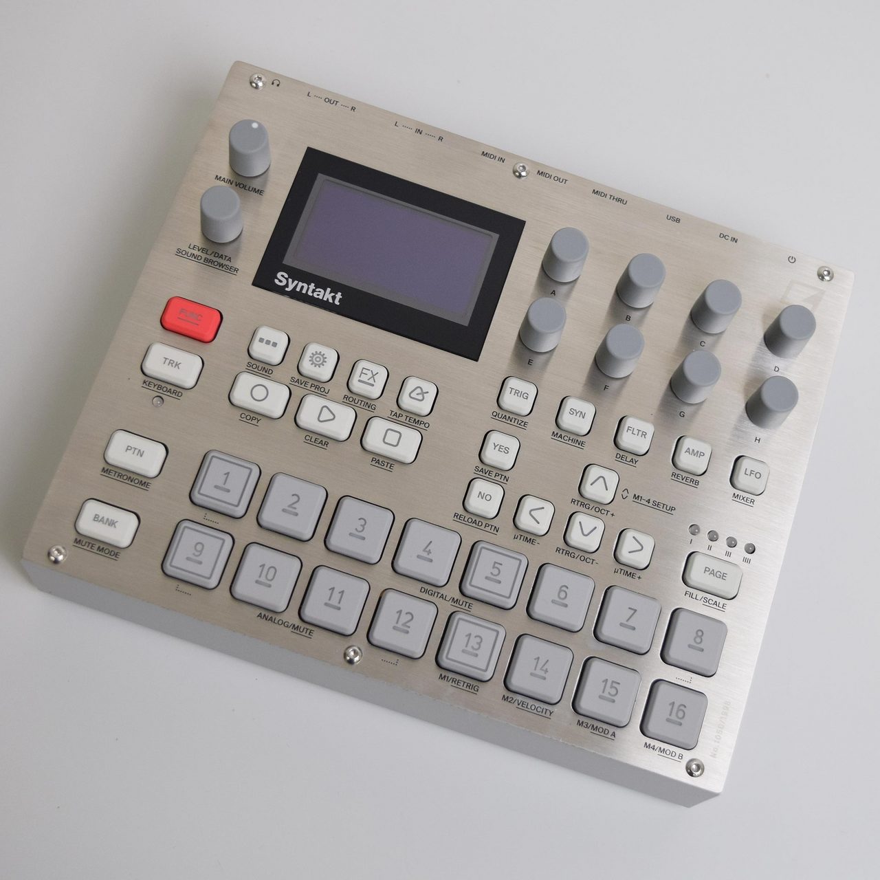 elektron Syntakt E25 Remix Edition グルーヴボックス/25周年記念