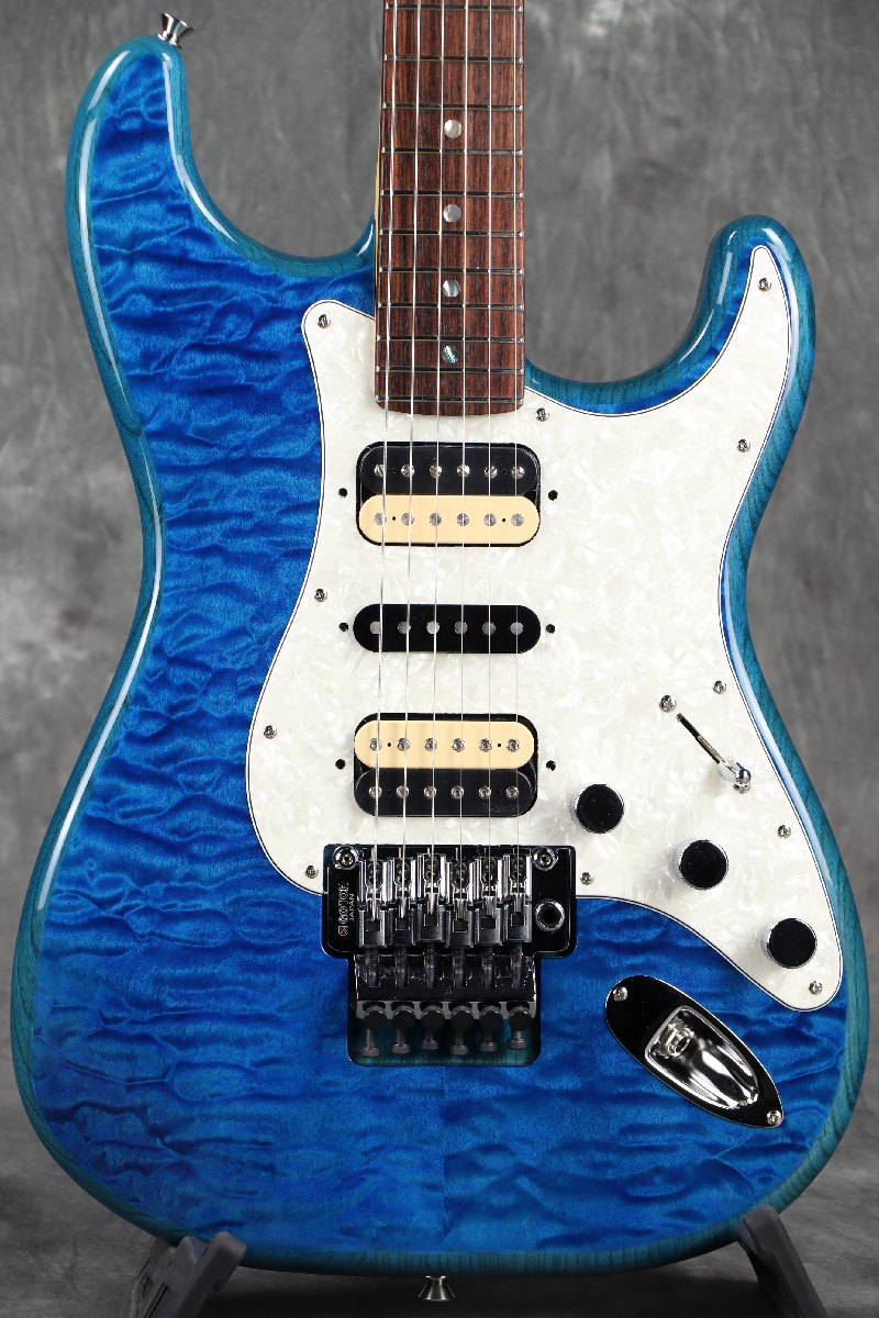 Fender Michiya Haruhata Stratocaster Caribbean Blue Trans 春畑道哉