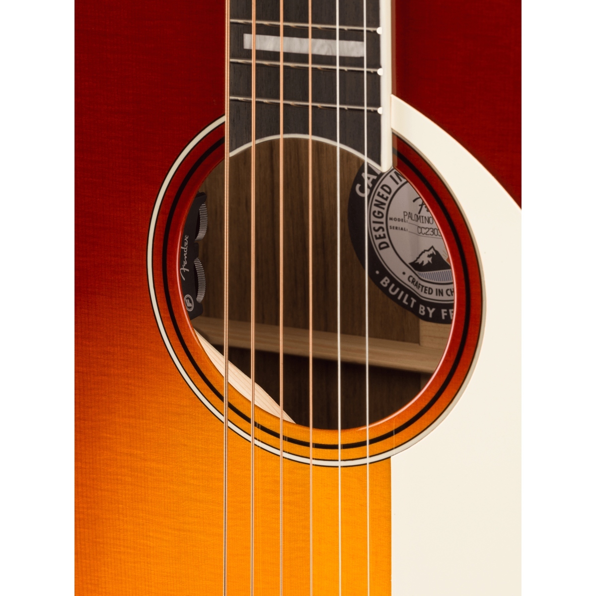 Fender Palomino Vintage Ovangkol Fingerboard Aged White