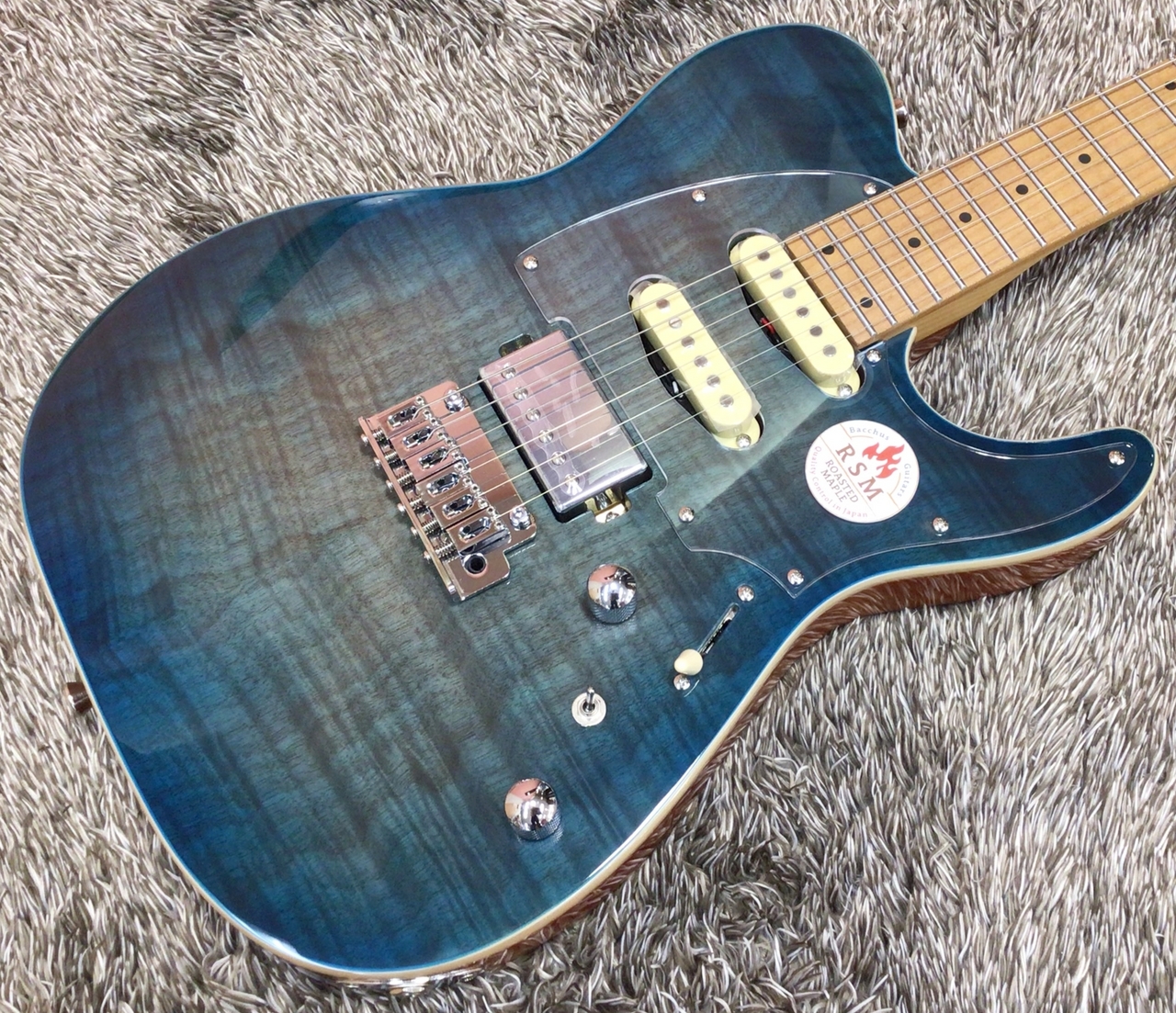 Bacchus TAC24AD-FMH RSM/M BLU-B【フレイムトップ!!】（新品