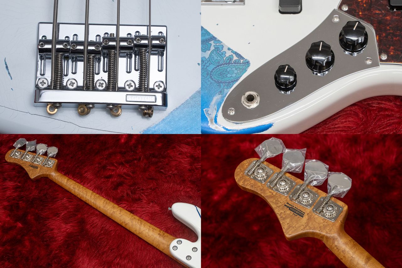 infinite Trad JB 4st SHOW MODEL Wood Stock Wihte / Blue Paisley