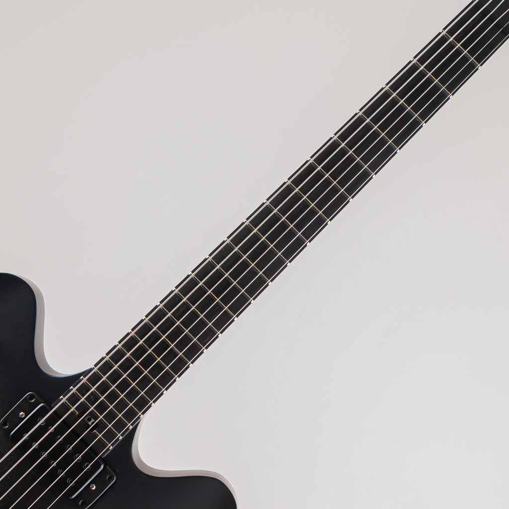 Victor Baker Guitars Model 35 Chambered Semi-hollow Black Smoke