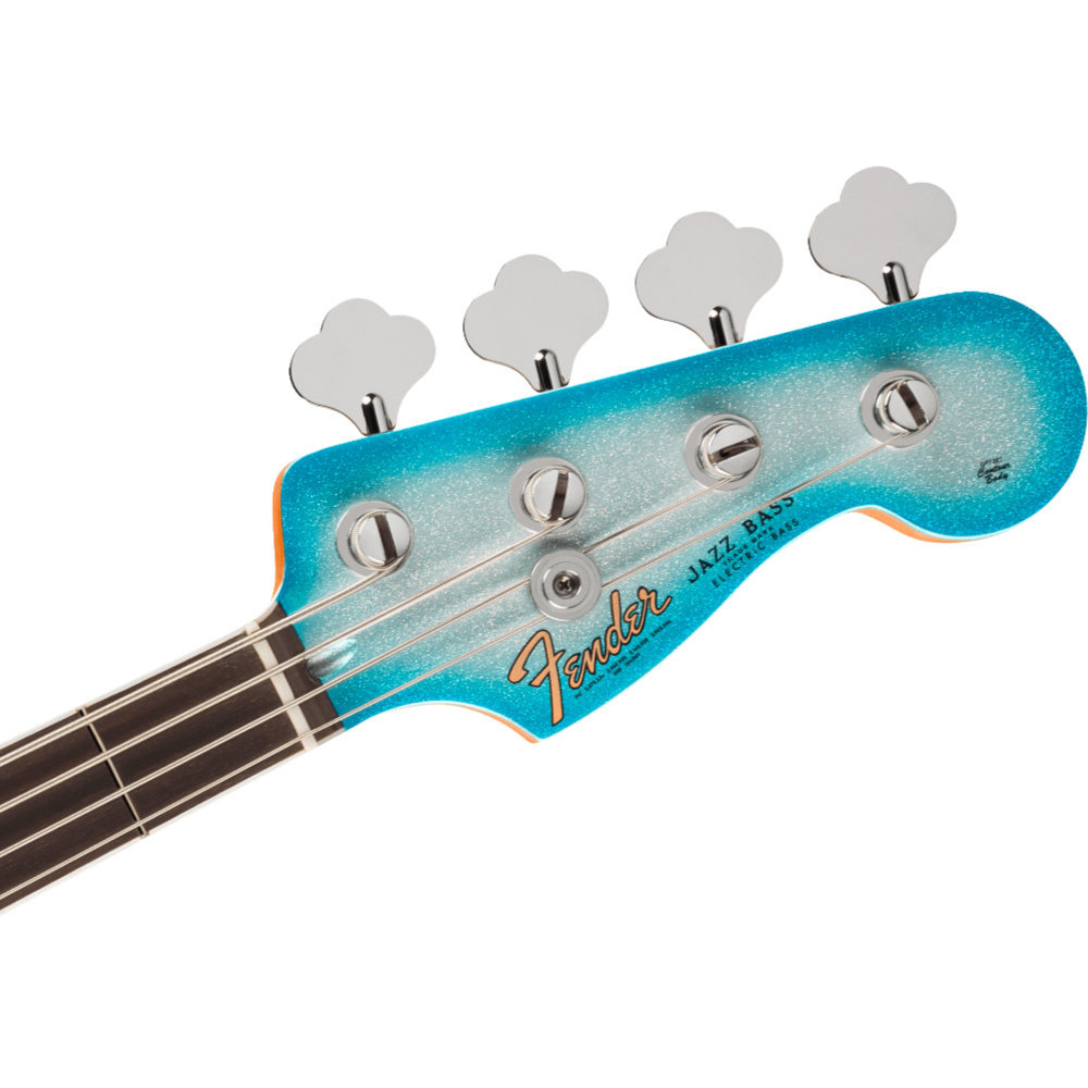 Bunacchus JAZZ BASS ジャズベース BLUE GOTOH ペグ 2024 Collection Made in Japan Hybrid II Jazz Bass Flame