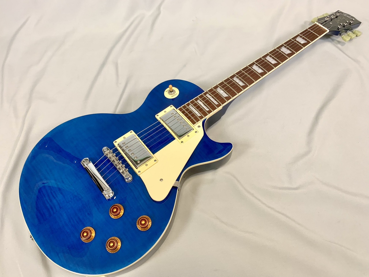 Tokai ALS98F SBL(See-through blue) Flame Maple Top シースルー