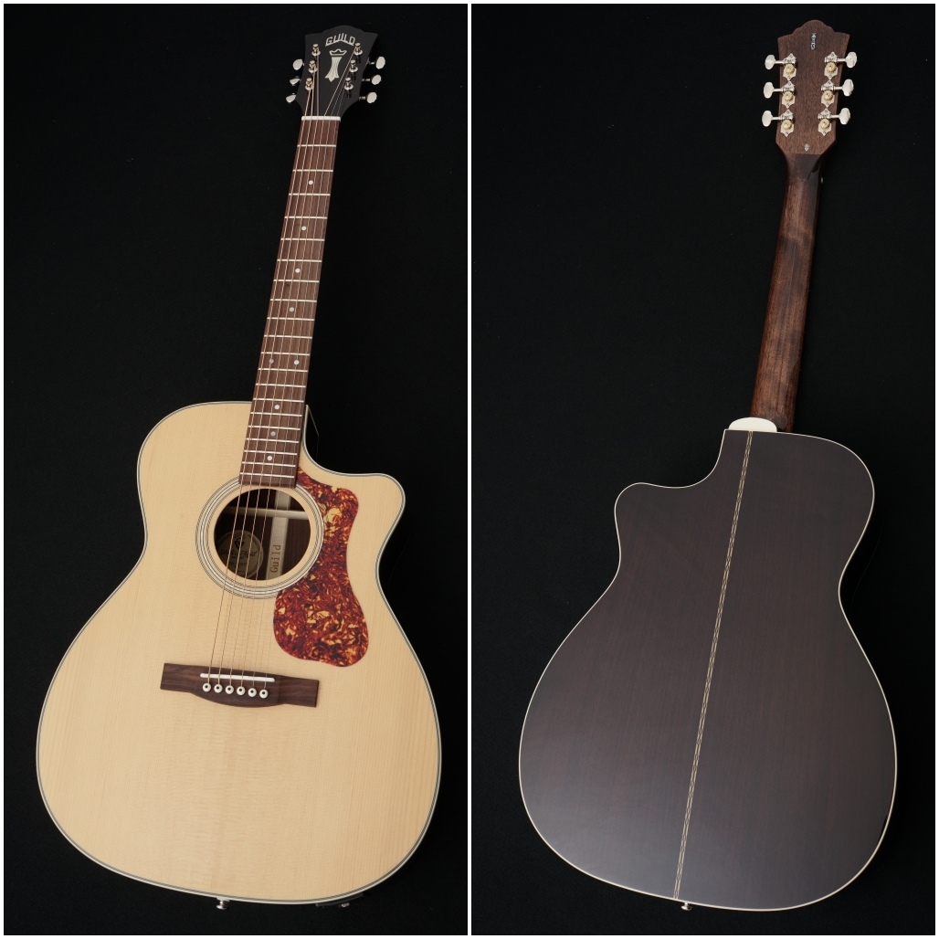 【美品】GUILD D-150CE エレアコ オール単板 ギグバッグ付 GUILD OM-150CE 【オール単板】【P.U付】【48回無金利】 【買取・下取