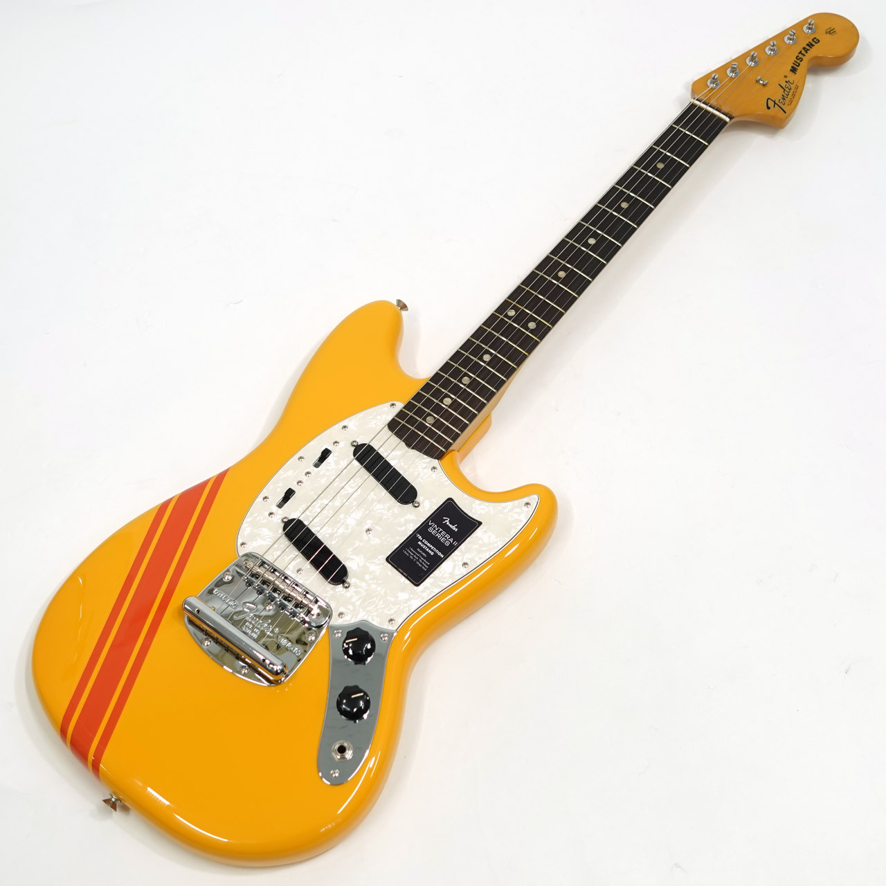 fender vintera 70's mustang オレンジ Vintera II 70s Mustang, Rosewood, Competition Orange