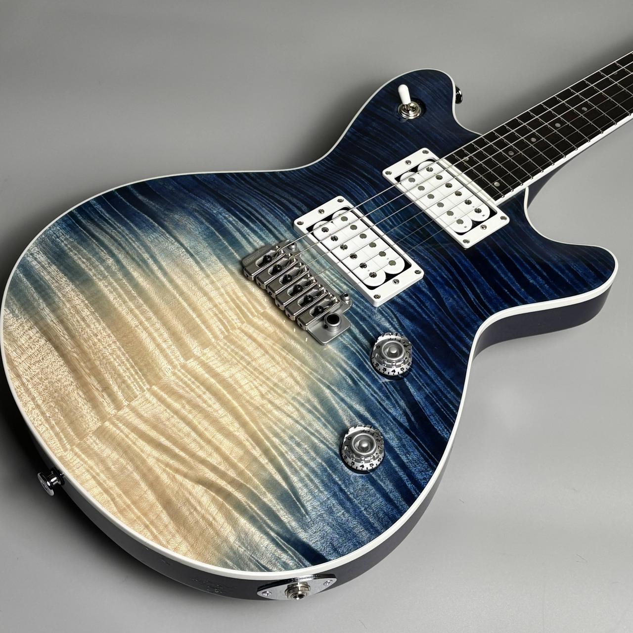 T's Guitars Arc-STD24 Exotic Arctic Blue Wake Surf S/N:051670C【36