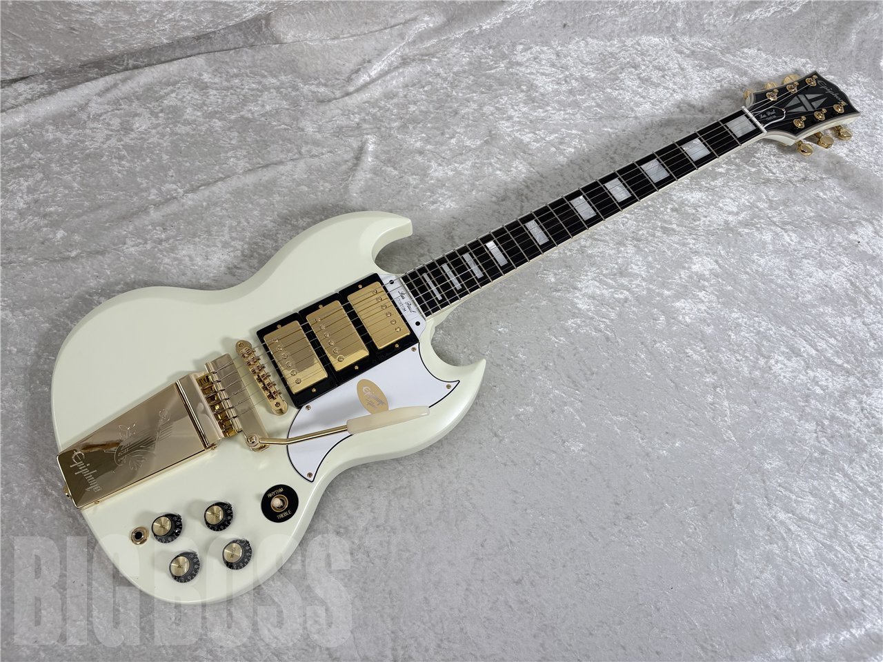 Epiphone 1963 Les Paul SG Custom With Maestro Vibrola(Classic