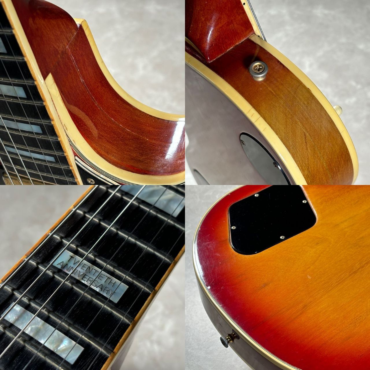 Gibson Les Paul Custom Twentieth Anniversary Cherry Sunburst【1975