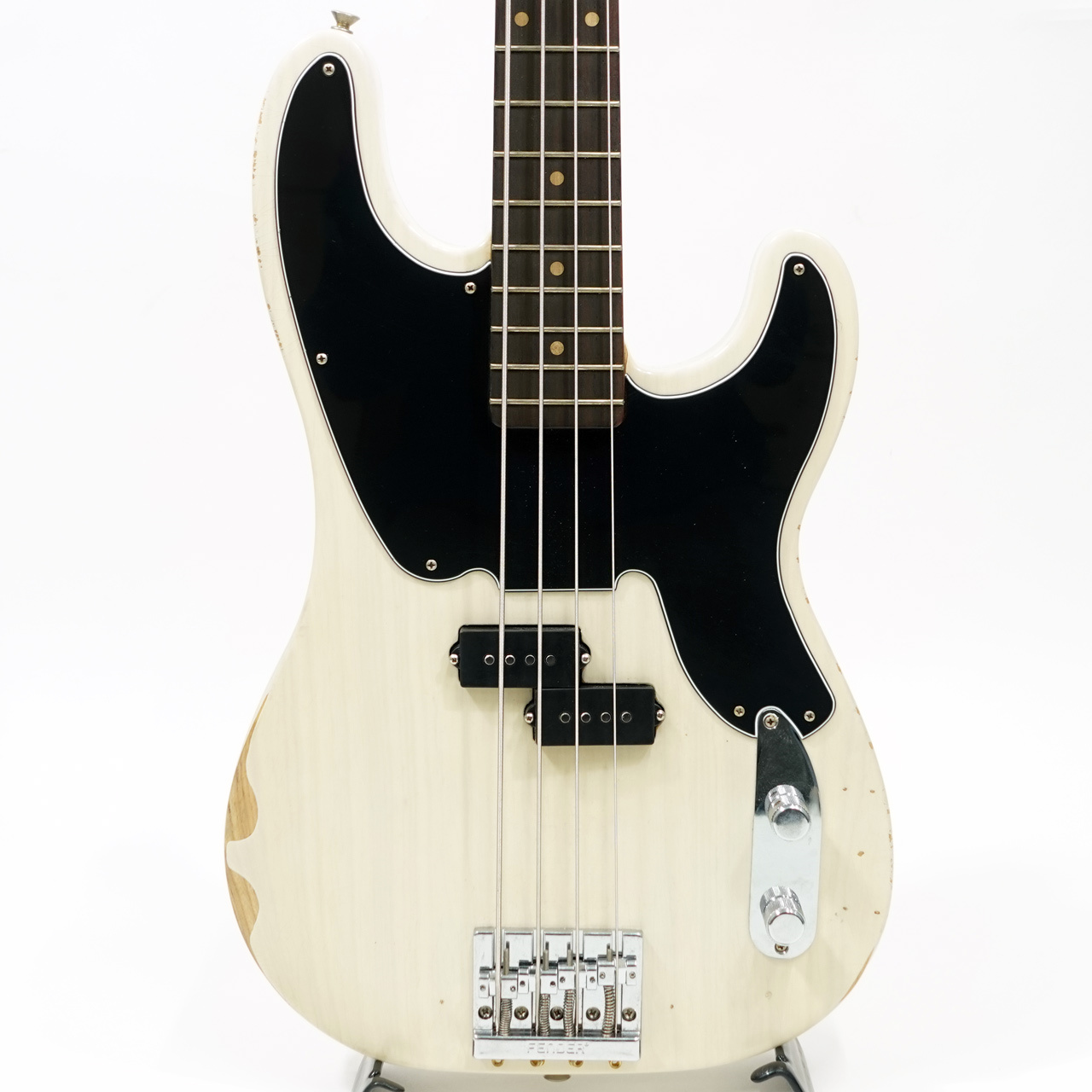 【音出し確認済】Fender Mike Dirnt Precision Bass Fender Mike Dirnt Road Worn Precision Bass Rosewood Maple White