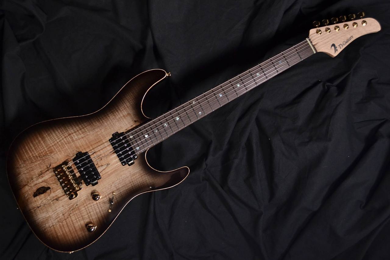 T's Guitars DST-Pro24CTM/5A Spalted Flame Maple Top/Bird's Eye