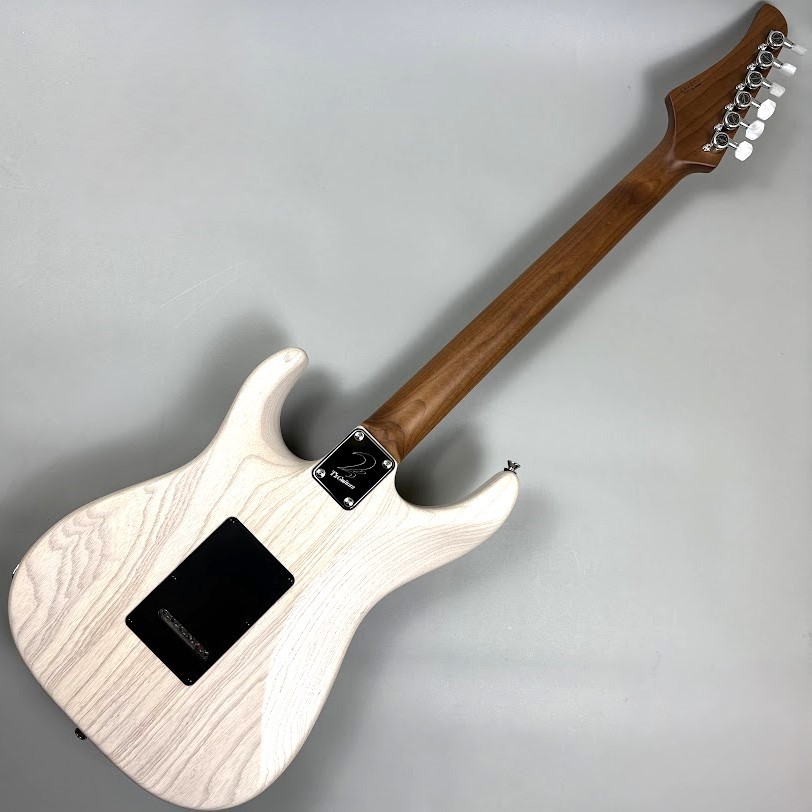 ギター T's Guitars DST24 Solid Ash Trans White T's Guitars T's Guitars DST24 SOLID ASH SeethroughWhite