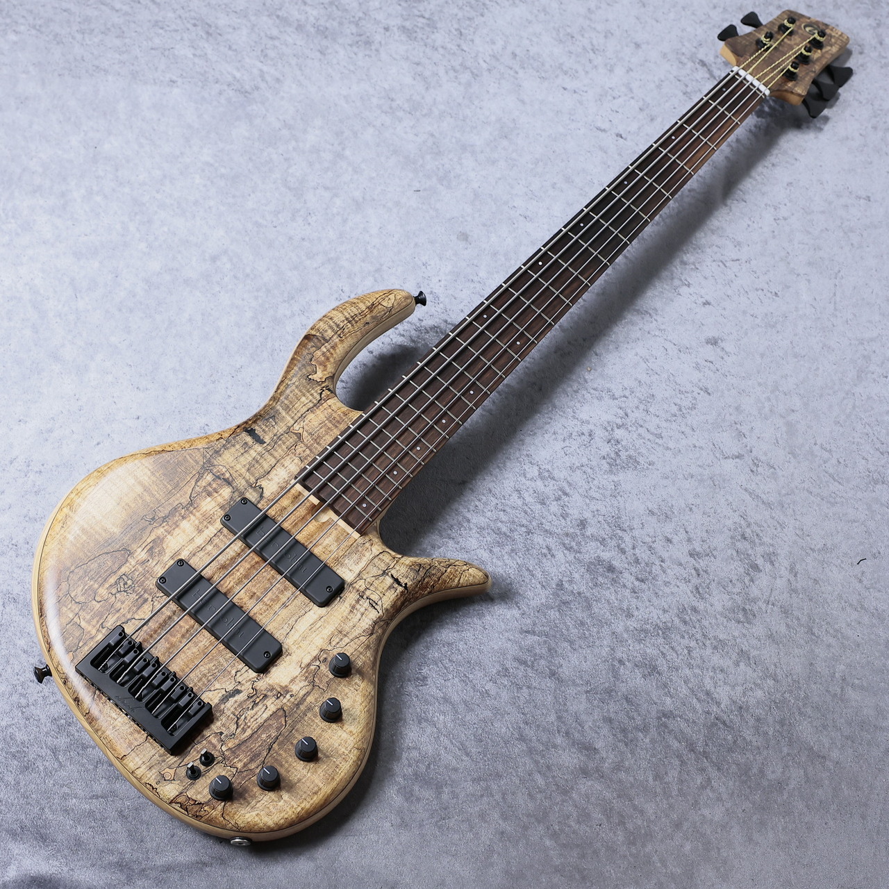 Elrick e-volution 5 Bolt-on 35inch Curly Black Line Spalted