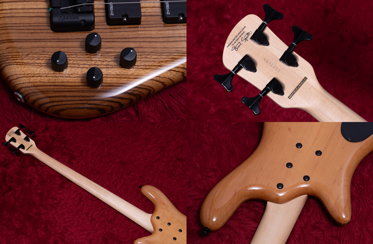 Spector ReBop4 DLX Zebra Wood 3.940kg #NB12256【GIB横浜】（中古