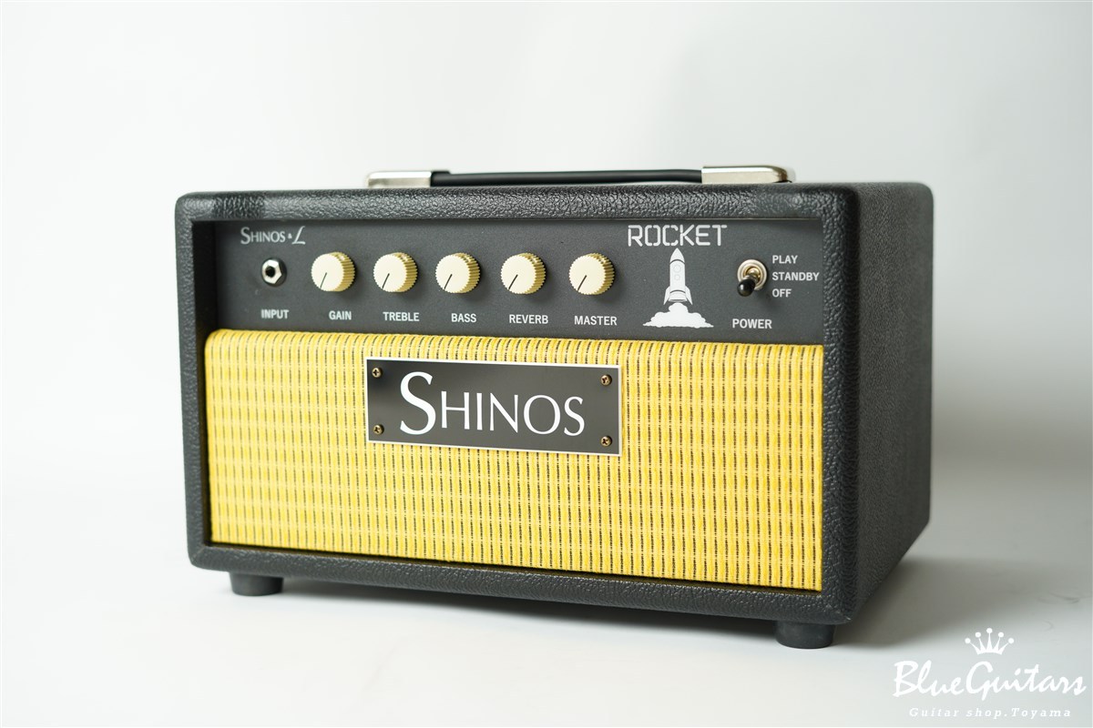 SHINOS ROCKET HEAD【SHINOS & L】 6L6 - Black #133（新品/送料無料）【楽器検索デジマート】