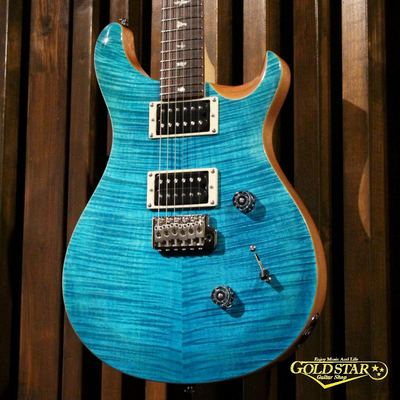 Paul Reed Smith(PRS) SE CUSTOM24【ロック式ペグ交換後のお渡し