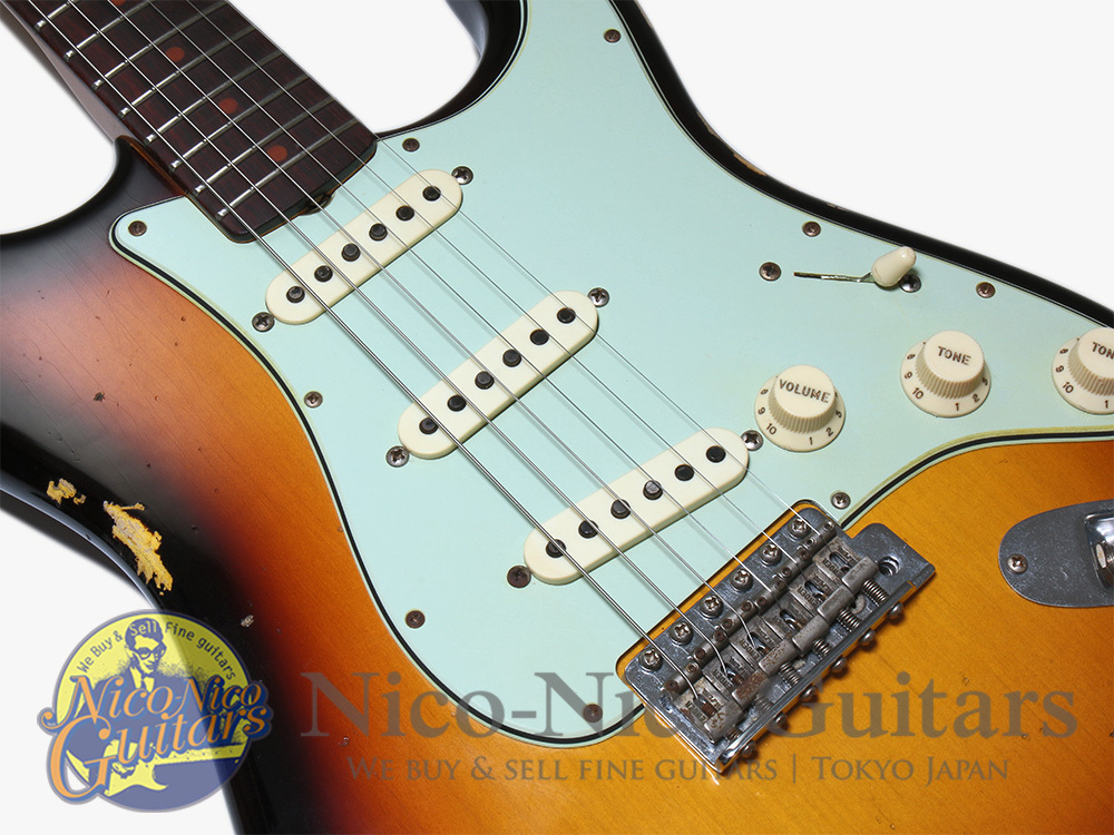 Fender Custom Shop 2018 1962 Stratocaster Relic (Faded 3Tone