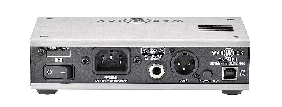 Warwick Gnome i -Pocket Bass Amp Head with USB Interface- 【ベース