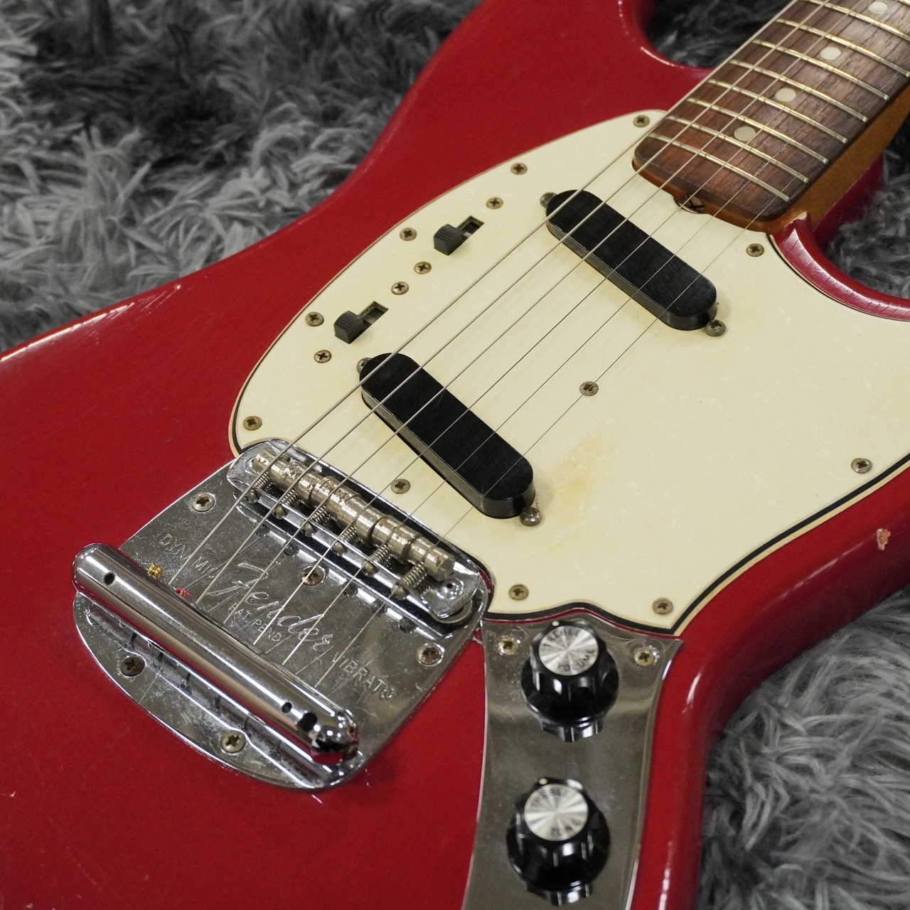Fender Mustang Dakota Red B-Neck w/Original Hard Case【中古