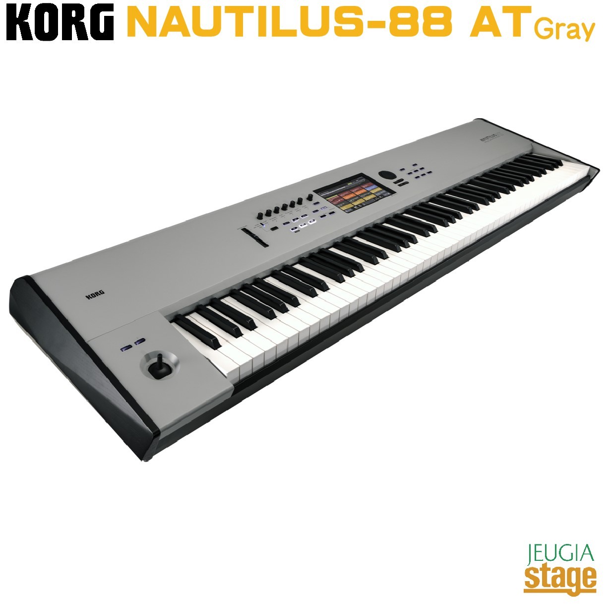 KORG NAUTILUS-88AT Gray MUSIC WORKSTATION ノーチラスAT