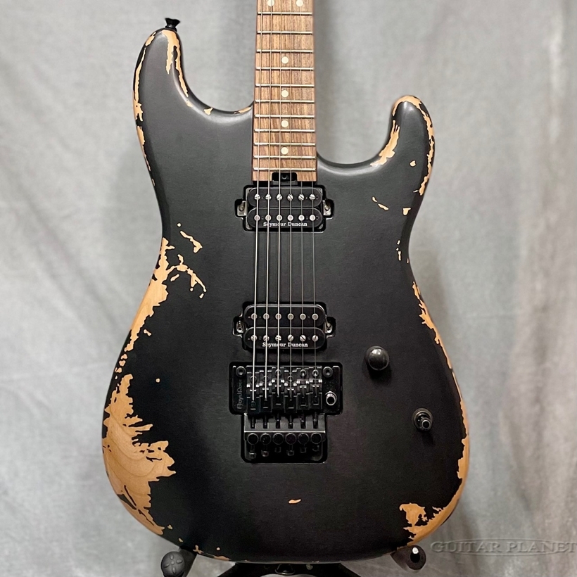Charvel Pro Mod Relic San Dimas Style 1 HH FR -Weathered Black