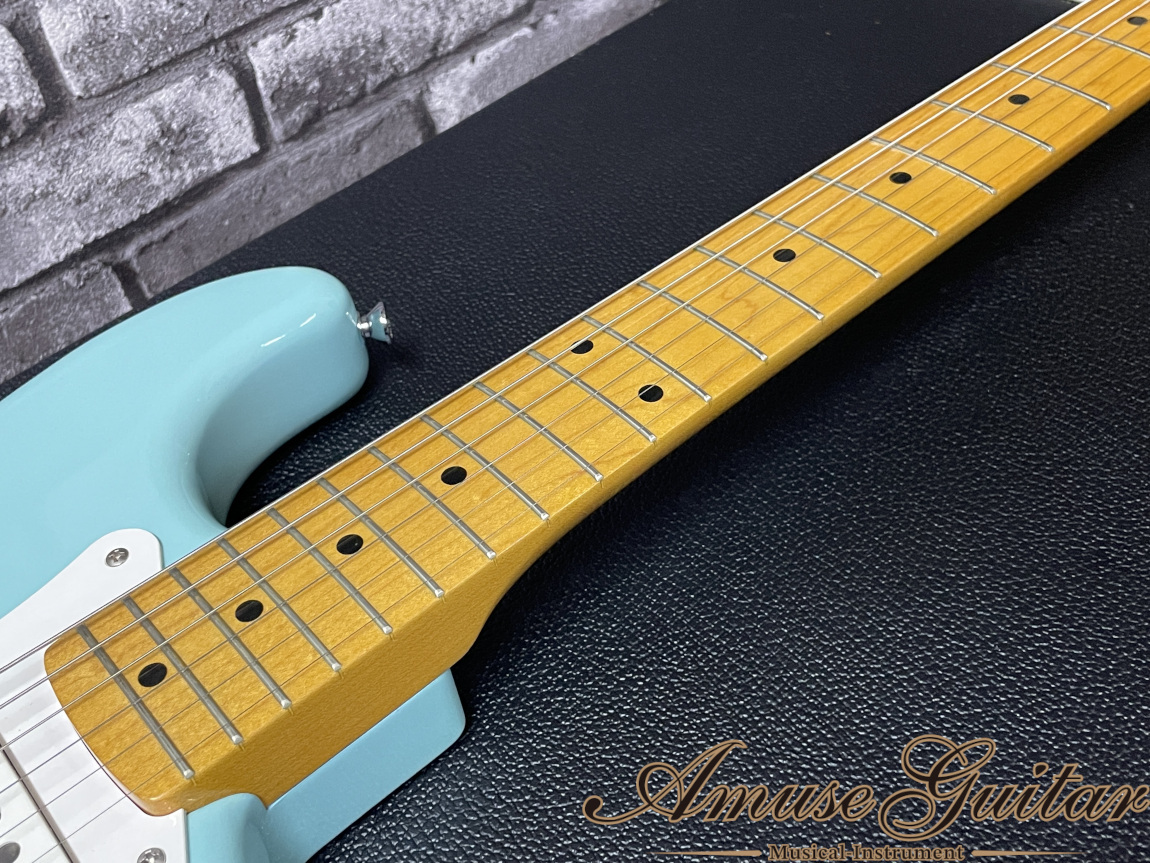 Fender Japan ST57-66US # Sonic Blue 2006~2008年製【Dyna Factory】w/Fender Logo  Soft Case 3.55kg（中古）【楽器検索デジマート】