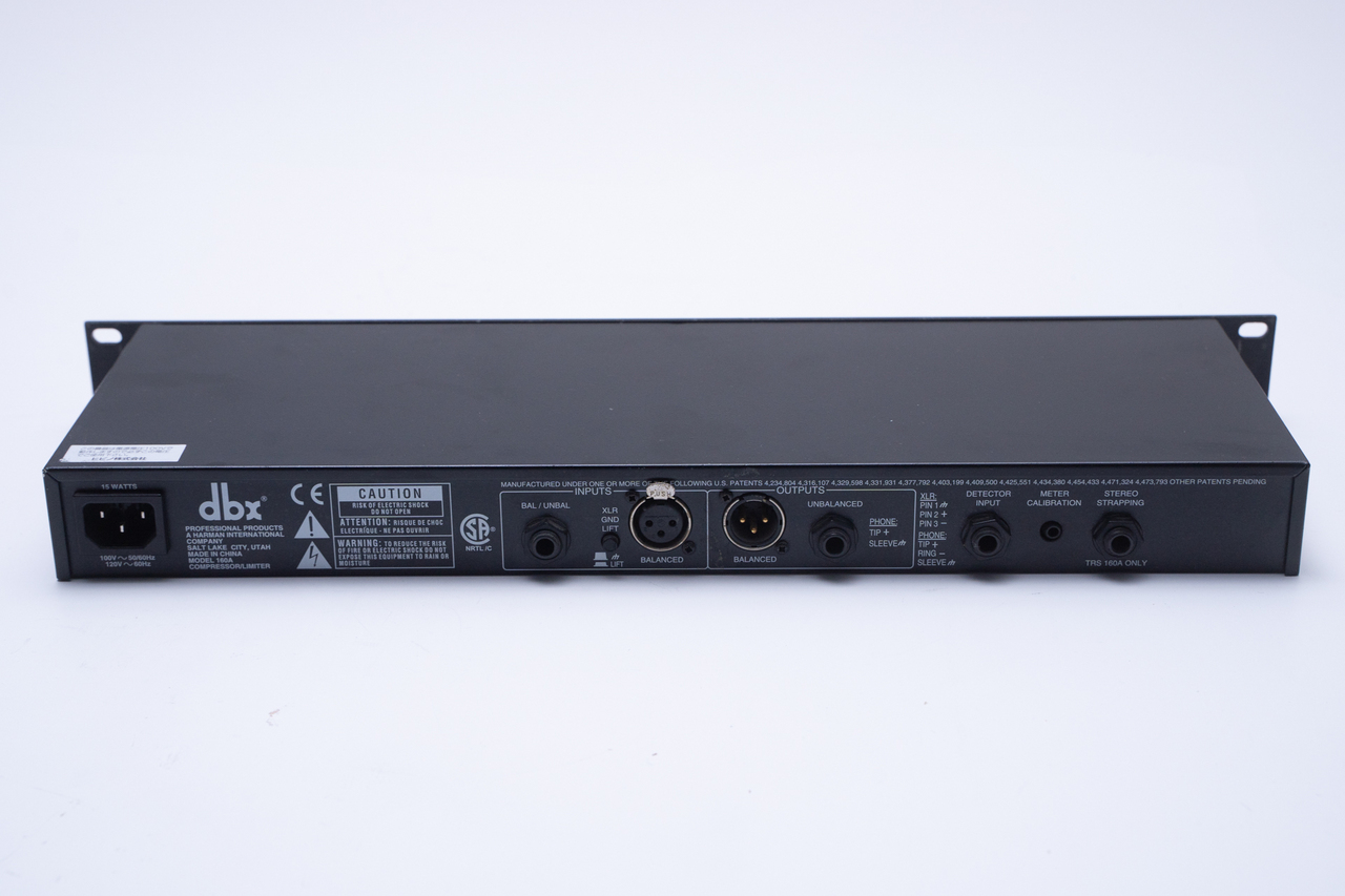 dbx 160A Mono Compressor / Limiter Dynamic Signal Processor
