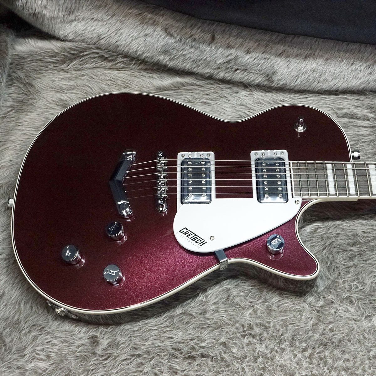 Gretsch G5220 Electromatic Jet BT Single-Cut with V-Stoptail LRL Dark  Cherry Metallic（新品）【楽器検索デジマート】