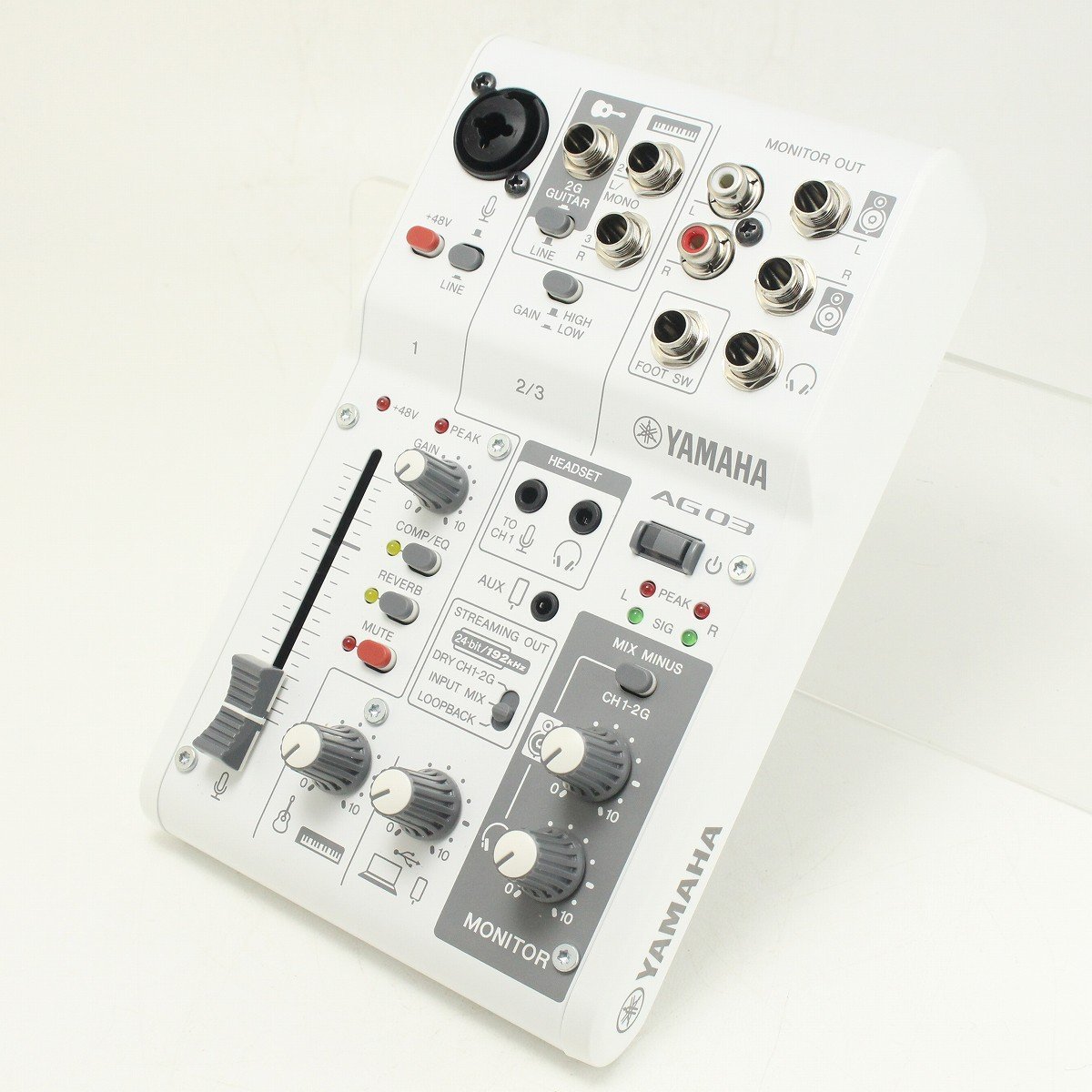 YAMAHA AG03MK2 ホワイト ヤマハ YAMAHA AG03 MK2 W LSPK ライブ