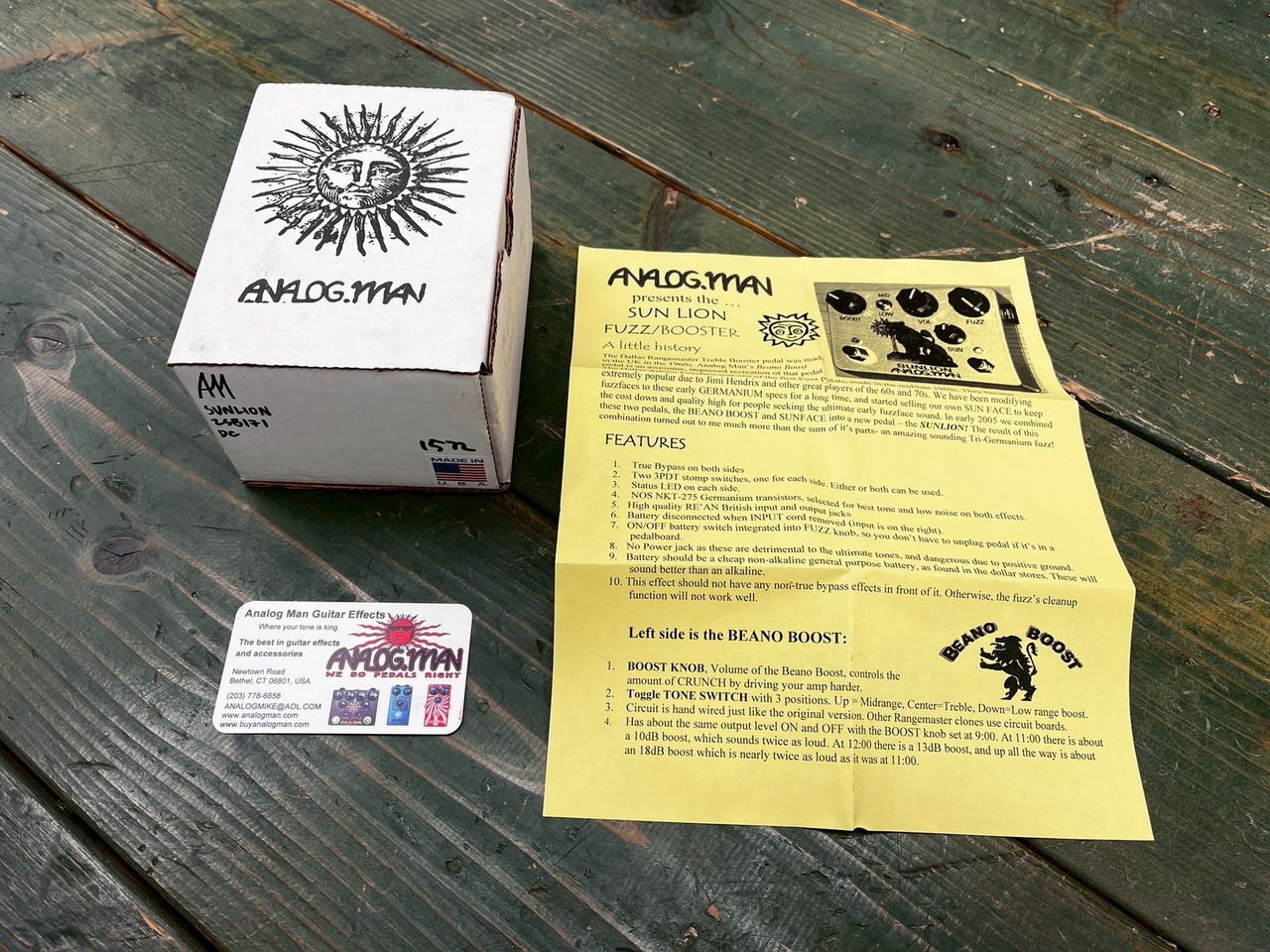 ANALOG.MAN SUN LION Matsushita 2SB171【浦添店】（中古/送料無料