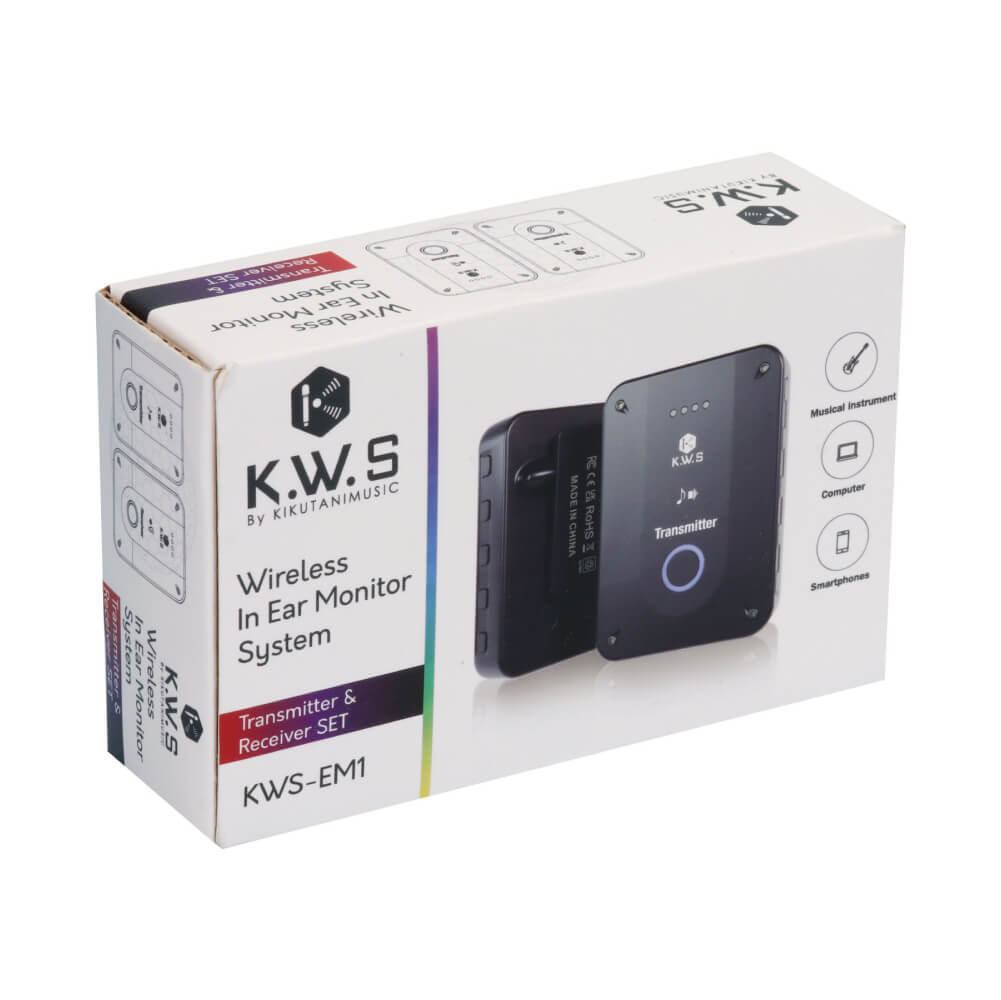 K.W.S KWS-EM1 【初めてのイヤモニ「初モニ】（新品/送料無料）【楽器