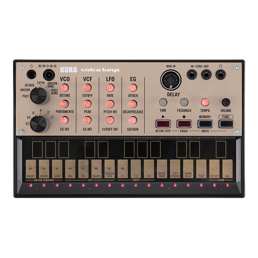 KORG volca keys 【シンプルな3音アナログ・シンセサイザー