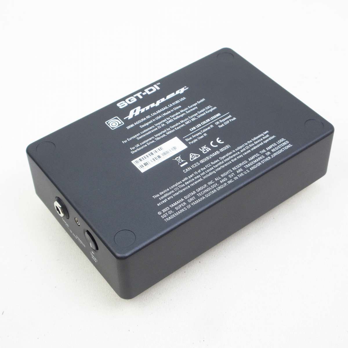 Ampeg SGT-DI Bass Preamp Pedal/DI ベースプリアンプ 【横浜店