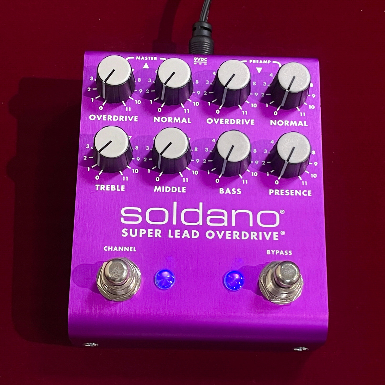 SLO Pedal - Custom Purple - soldano.com