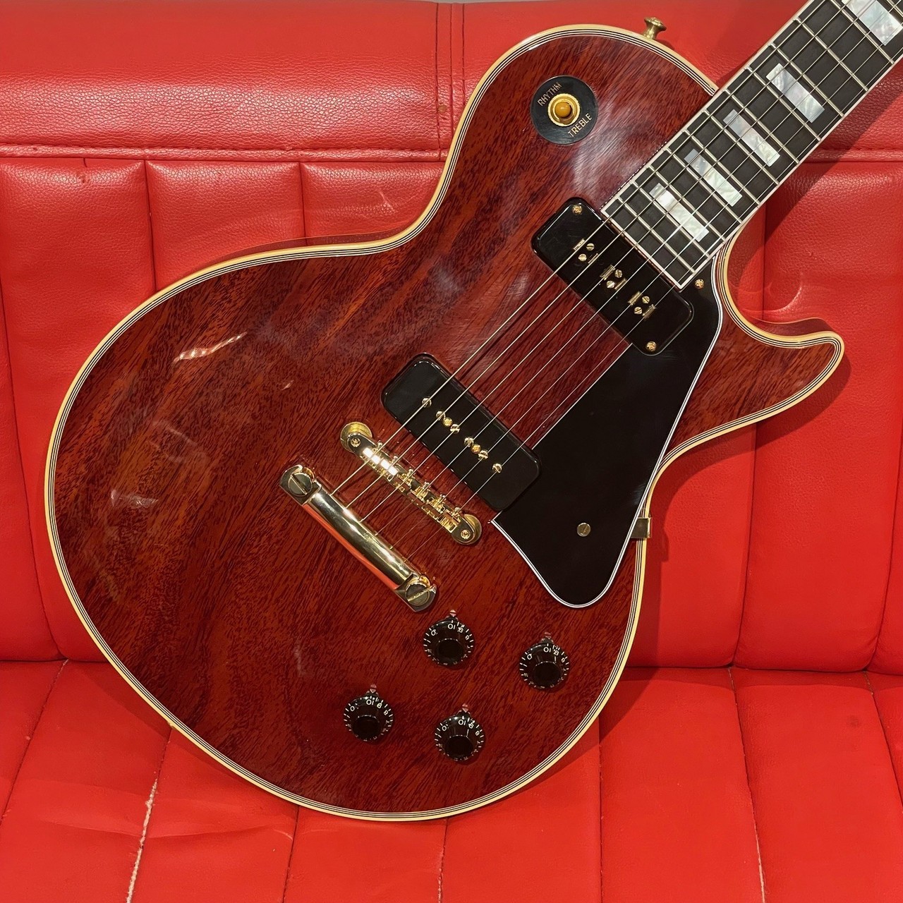 Gibson Custom Shop 1954 Les Paul Custom VOS Alnico V Full Cherry 