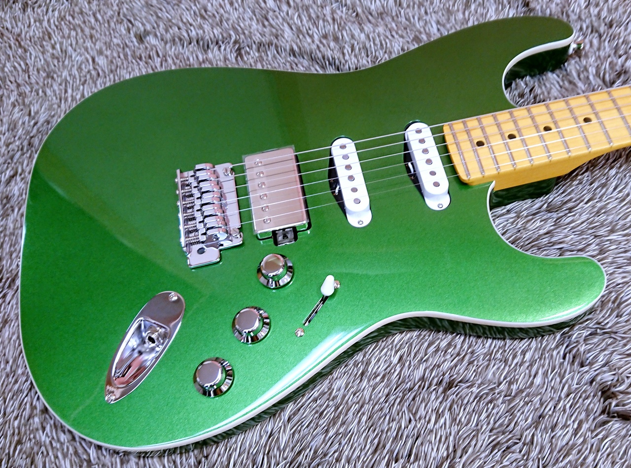 Fender AERODYNE SPECIAL STRATOCASTER HSS, Maple Fingerboard, Speed Green Metallic