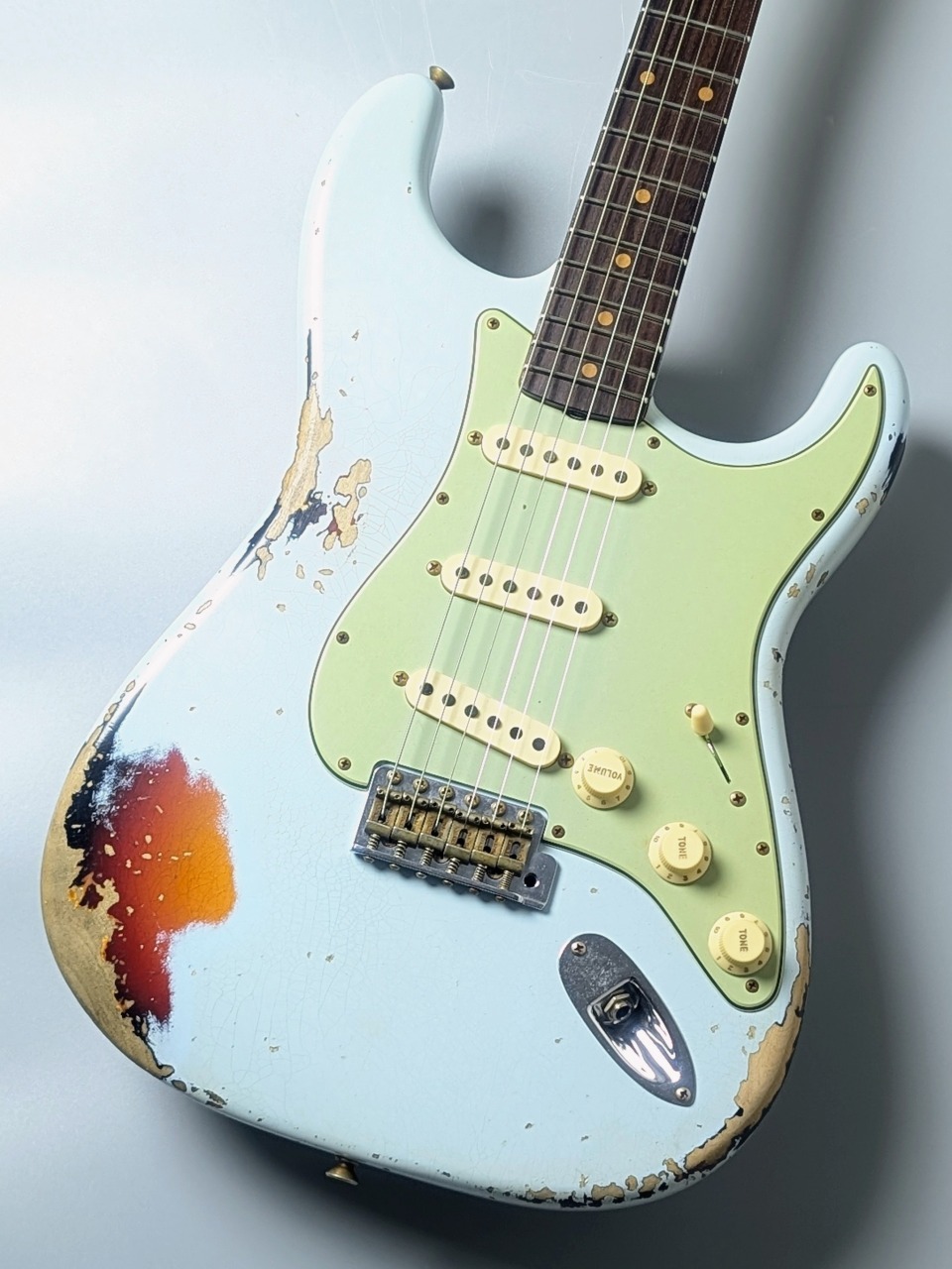 Fender Custom Shop 1960 Stratocaster Heavy Relic -Sonic Blue over