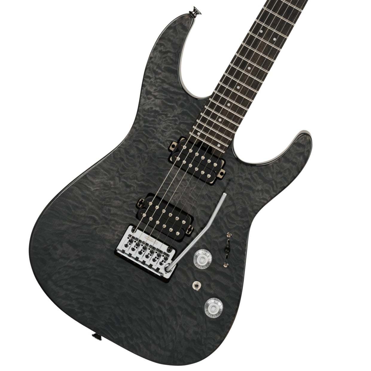Charvel Pro-Mod Plus DK24 HH 2PT EB QM Ebony Fingerboard Midnight Charvel Pro-Mod Plus DK24 HH 2PT EB QM Ebony Fingerboard Midnight
