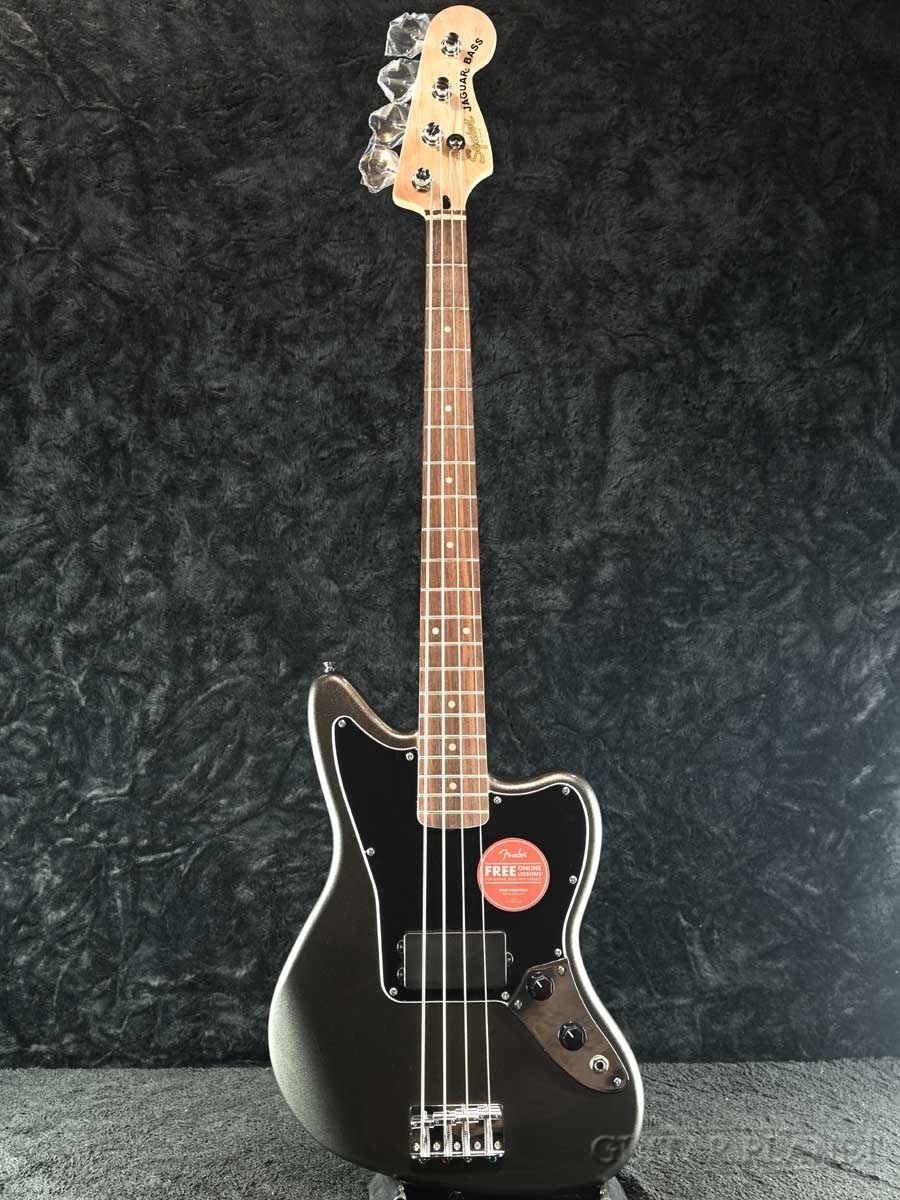 Squier by Fender Affinity Series Jaguar Bass H -Charcoal Frost