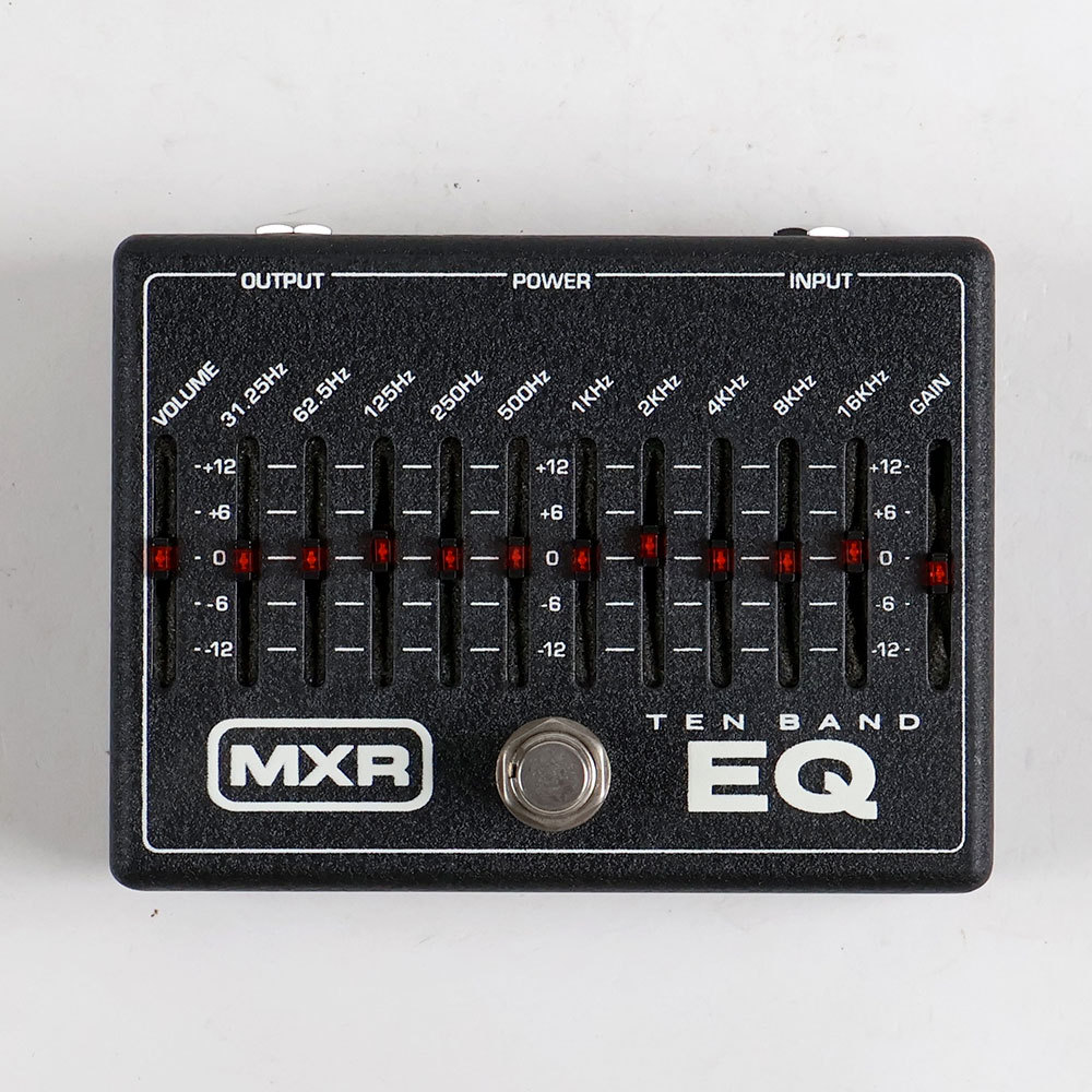 MXR 【中古】 MXR グラフィックイコライザー エフェクター M108 10